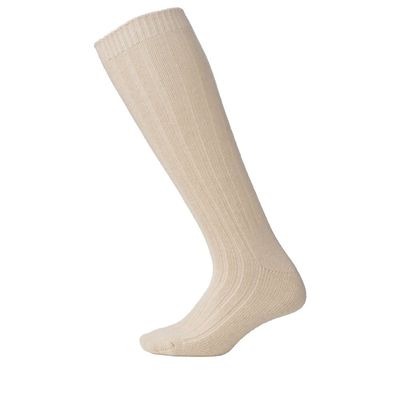 Oims Knee Wool Sock - Natural White (5 pack)